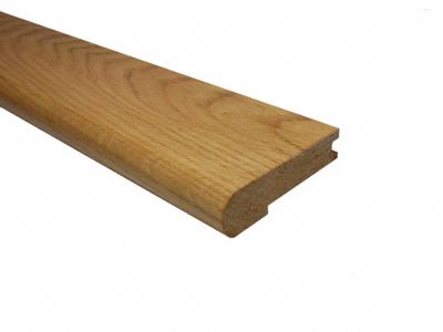 3/4" x 3 1/4" x 6.5 LFT Red Oak Stair Nose Lumber Liquidators
