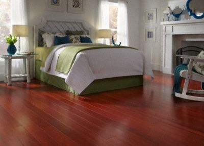 Morning Star Click 1/2" x 5" Auburn Saddle Click Strand Bamboo Lumber