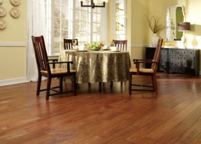 Virginia Mill Works 3/4" x 5" Handscraped Nutmeg Speckled Elm Lumber