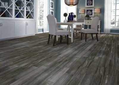 36" x 6" Cottage Wood Carbon HD Porcelain - Avella ...