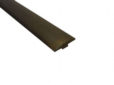 1 4 X 2 X 78 Espresso Hevea T Molding Lumber Liquidators