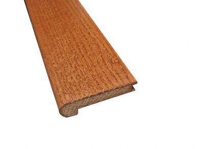 BELLAWOOD 1/2" x 23/4" x 78" Williamsburg Oak Stair Nose Lumber