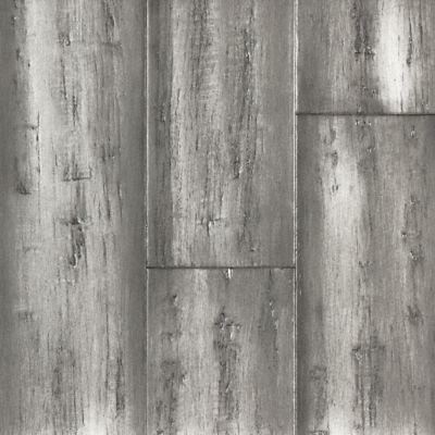 Bamboo Flooring Silver Stone Distressed Wide Plank Click