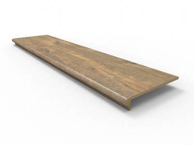 48" Antique Farmhouse Hickory Retro Fit Tread Lumber Liquidators