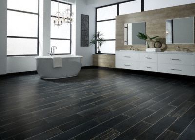 Avella XD 36" x 6" Iron Gate Oak Porcelain Tile Lumber Liquidators