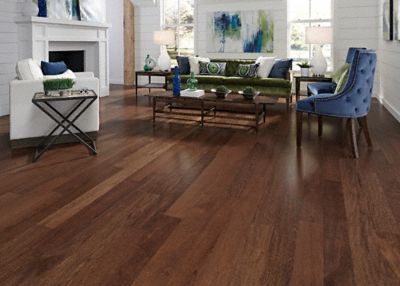 brazilian living room chestnut flooring