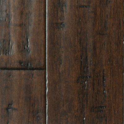 Bamboo Flooring Cafe Noir Strand Distressed Extra Wide Plank