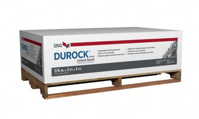 Durock 1/4" x 3' x 5' EdgeGuard Underlayment Lumber Liquidators