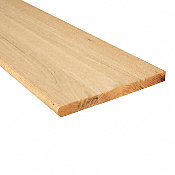 Unfinished Builder Grade Red Oak Solid Hardwood 48 in Length Tread