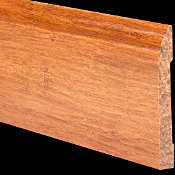 6LFT Carbonized Stranded Bamboo Baseboard