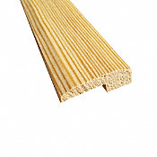 Unfinished Southern Yellow Pine Hardwood 5/8 in thick x 2 in wide x 6.5 ft Length Threshold