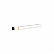 9/16" x 3/4" x 12" PFJ White Primed Shoe Molding