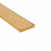 Unfinished White Oak Hardwood 9/16 in thick x 3.25 in wide x 8 ft Baseboard