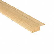 Unfinished Red Oak Hardwood 3/4 in thick x 2.25 in wide x 8 ft Length Reducer
