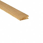 Unfinished White Oak Hardwood 3/4 in thick x 2.25 in wide x 8 ft Length Reducer