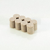 1" Heavy Duty Felt Pads 48-Pack