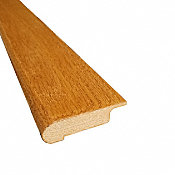 Prefinished Butterscotch Hardwood 1/2 in thick x 2.75 in wide x 78 in Length Quick Click Overlap Stair Nose
