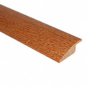 Prefinished Butterscotch Hardwood 1/2 in thick x 2 in wide x 78 in Length Quick Click Overlap Reducer
