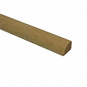 1/2" x 3/4" x 78" Maple Shoe Molding