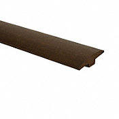 1/4" x 2" x 78" Matte Brazilian Pecan T-Molding
