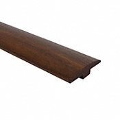 Prefinished Matte American Walnut Hardwood 1/4 in thick x 2 in wide x 78 in Length T-Molding