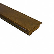 Prefinished Chase Oak Hardwood 5/16 in thick x 2.75 in wide x 78 in Length Overlap Stair Nose