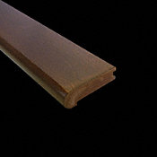 3/4" x 3-1/8" x 78" Chocolate Birch Stair Nose