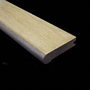3/4" x 3-1/8" x 78" Silver Oak Stair Nose