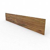 48" Golden Teak Laminate Retro Fit Riser