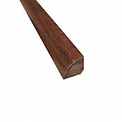Prefinished Roasted Almond Distressed Bamboo 3/4 in thick x .75 in wide x 72 in Length Quarter Round