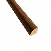 Prefinished Rustic Clove Distressed Bamboo 3/4 in thick x .75 in wide x 72 in Length Quarter Round