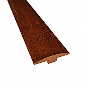 Prefinished Brazilian Chestnut Hardwood 1/4 in thick x 2 in wide x 78 in Length T-Molding