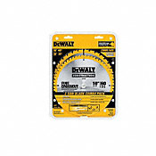 DW3106P5 10" Saw Blade 60T/32T Combo Pack