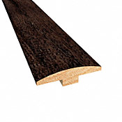 Prefinished Distressed Belmont Hickory Hardwood 1/4 in thick x 2 in wide x 78 in Length T-Molding