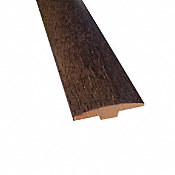 Prefinished Chestnut Hevea Hardwood 1/4 in thick x 2 in wide x 78 in Length T-Molding