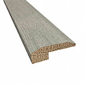 Prefinished Distressed Cashmere Hardwood Gray Oak 5/8 in thick x 2 in wide x 78 in Length Threshold