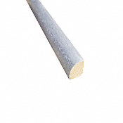 Prefinished Distressed Cashmere Hardwood Gray Oak 3/4 in thick x .75 in wide x 78 in Length Shoe Molding