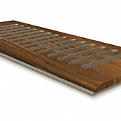4" x 10" Tobacco Road Acacia Drop In Grill