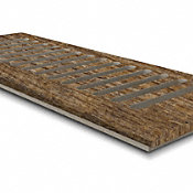 4" x 10" Sawmill Oak Drop In Grill