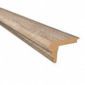 Seashell Oak Laminate 2.3 in wide x 7.5 ft Length Flush Stair Nose