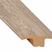 Seashell Oak Laminate 1.75 in wide x 7.5 ft Length T-Molding