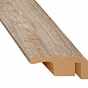 Seashell Oak Laminate 1.374 in wide x 7.5 ft Length End Cap