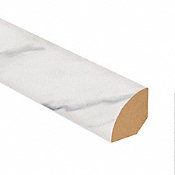 Roman Marble Laminate 1.075 in wide x 7.5 ft Length Quarter Round