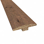 Prefinished Athens White Oak Hardwood 1/4 in thick x 2 in wide x 78 in Length T-Molding