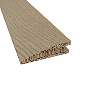 Prefinished Vienna White Oak Hardwood 5/8 in thick x 2.25 in wide x 78 in Length Reducer
