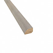Prefinished Barcelona White Oak Hardwood 1/2 in thick x .75 in wide x 78 in Length Shoe Molding
