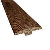 Prefinished Montpellier White Oak Hardwood 1/4 in thick x 2 in wide x 78 in Length T-Molding