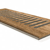 TRQ Golden Acacia 4x12" DI Grill