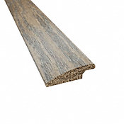 Prefinished Bistro Barn Oak Hardwood 7/16 in thick x 1.5 in wide x 78 in Length Overlap Reducer