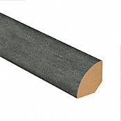 Petrified Cherry Vinyl 1.075 in wide x 7.5 ft Length Quarter Round